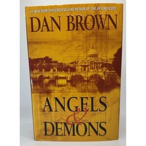 Angels & Demons: Dan Brown First Atria Books Hardcover‎ Edition June 2003